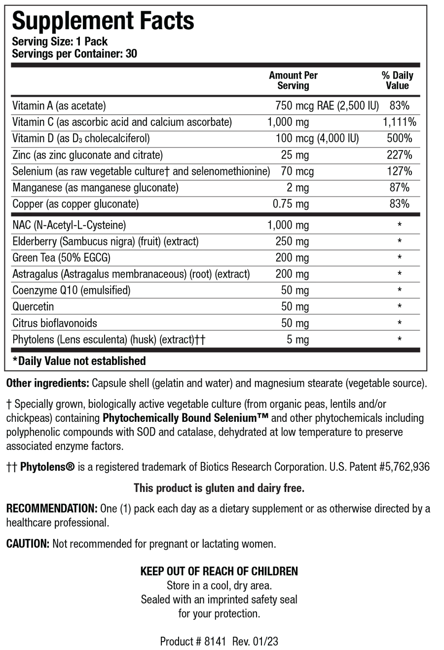 Immune Plus Packs | Natural Immune Response Support