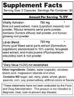 Male Virility Support| Boost Your Energy & Libido Naturally