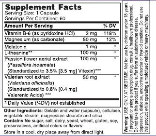 Sleep Support | Formulated with Melatonin, Vitamin B6 Dr Aziz Shop