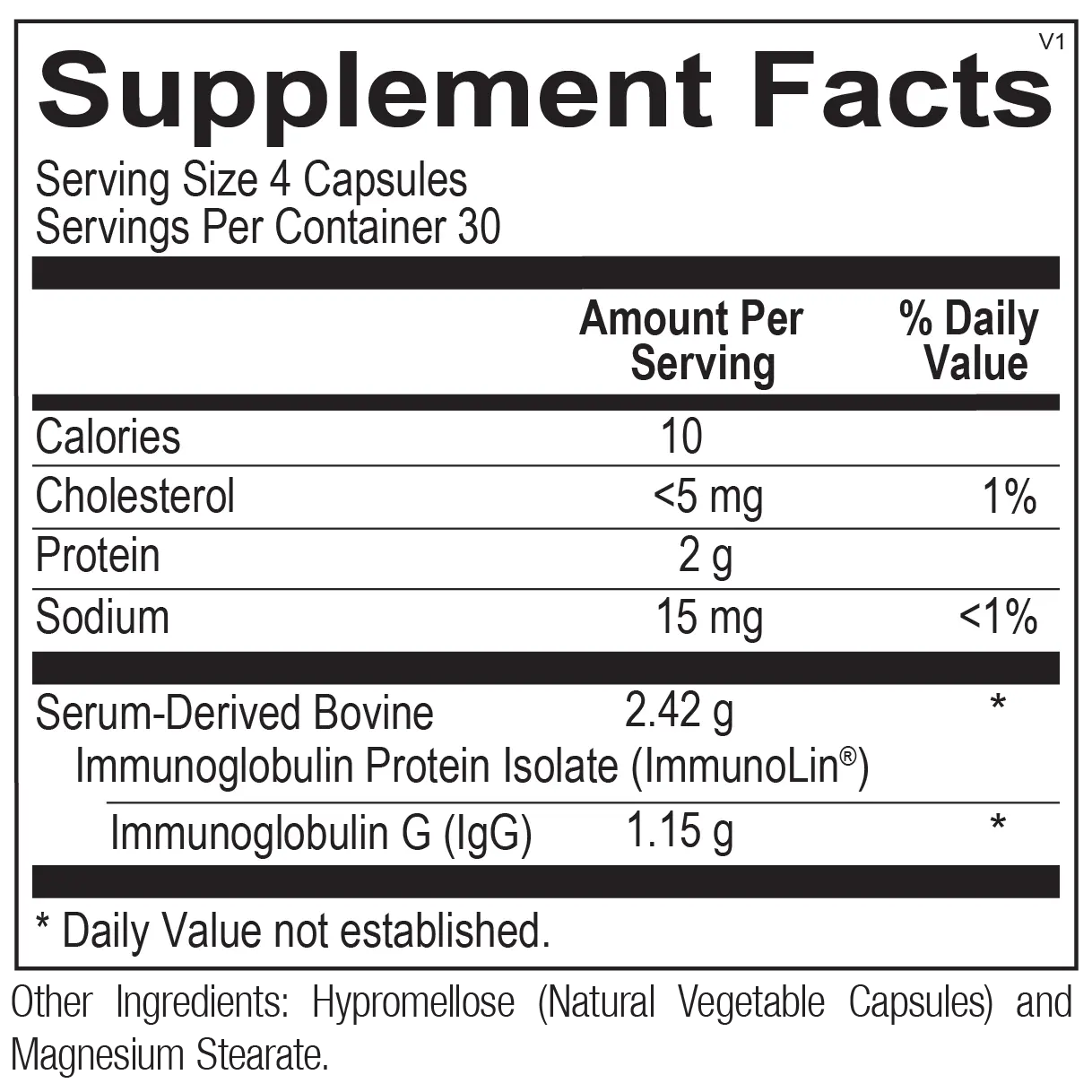 Microbiome Protect Capsules | Immunoglobulin G (IGG) Dr Aziz Shop