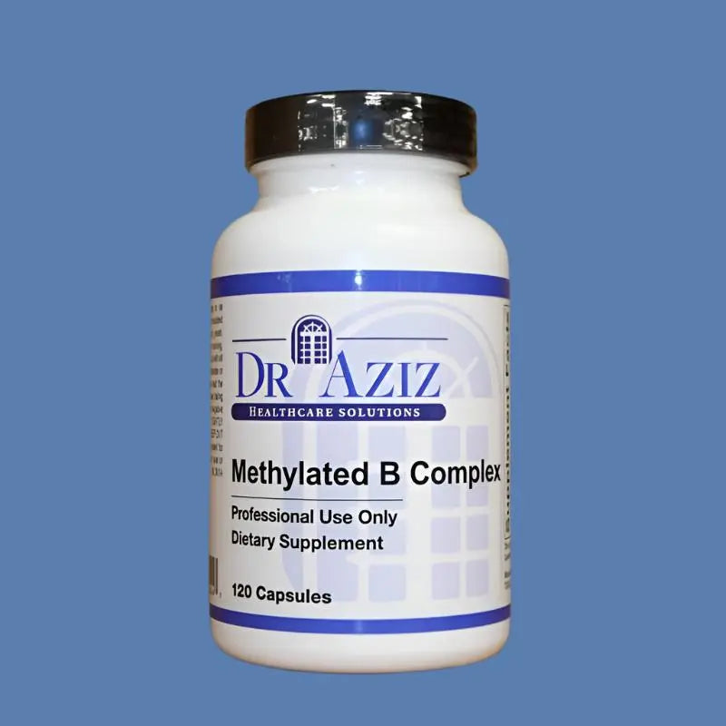 Methylated B Complex| Supports Energy Production, Immune, Cardiovascular and Neurological Health Dr Aziz Shop