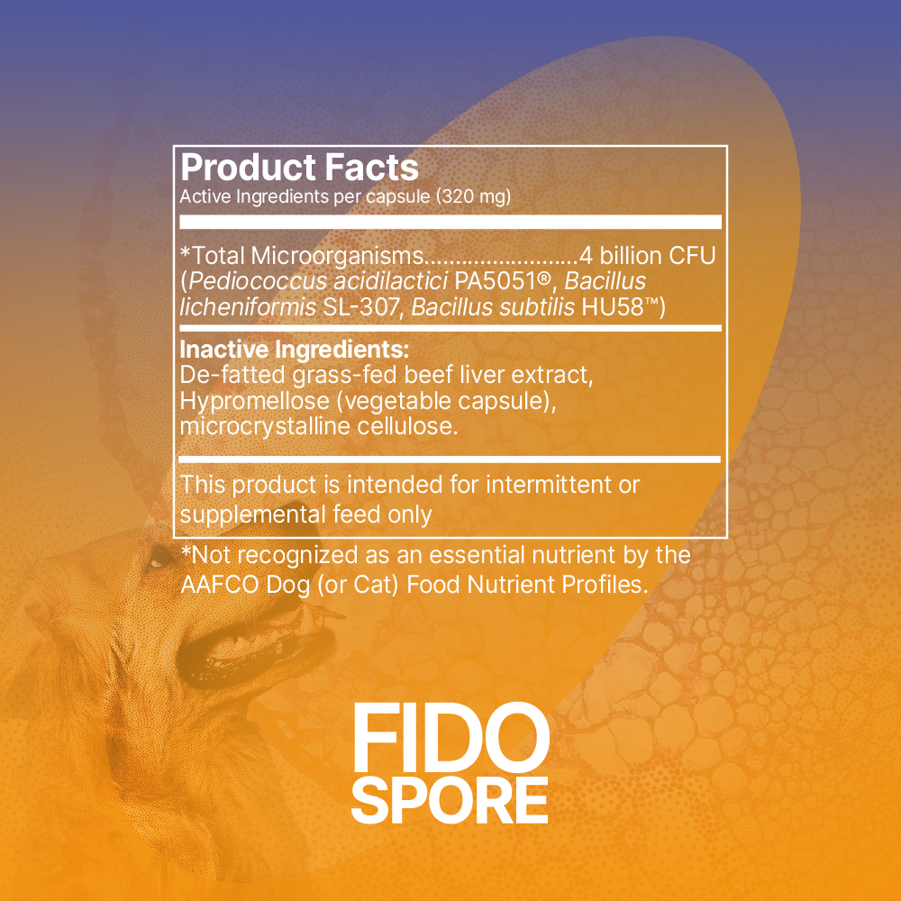 Fido Spore | Pet Probiotic