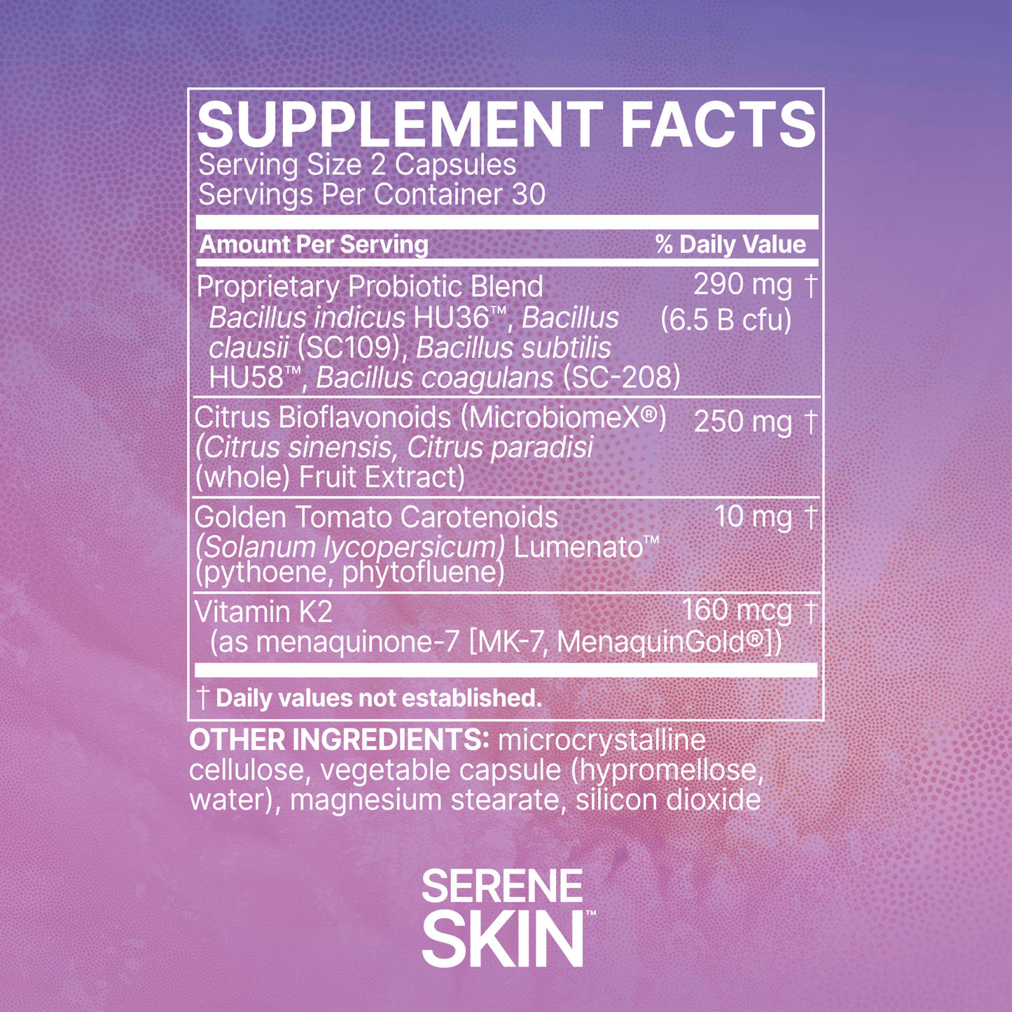 Serene Skin | Supports Radiant, Youthful Complexion and Total Body Health