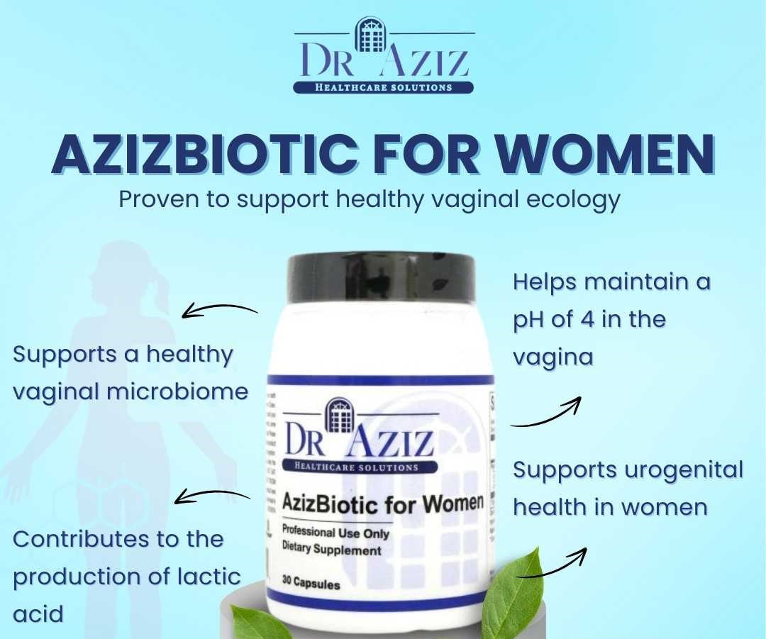 AzizBiotic for Women| Maintain Healthy Vaginal Microflora