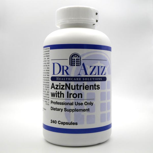 AzizNutrients with Iron | Provides Baseline Nutrition | Dr Aziz Pharmacy