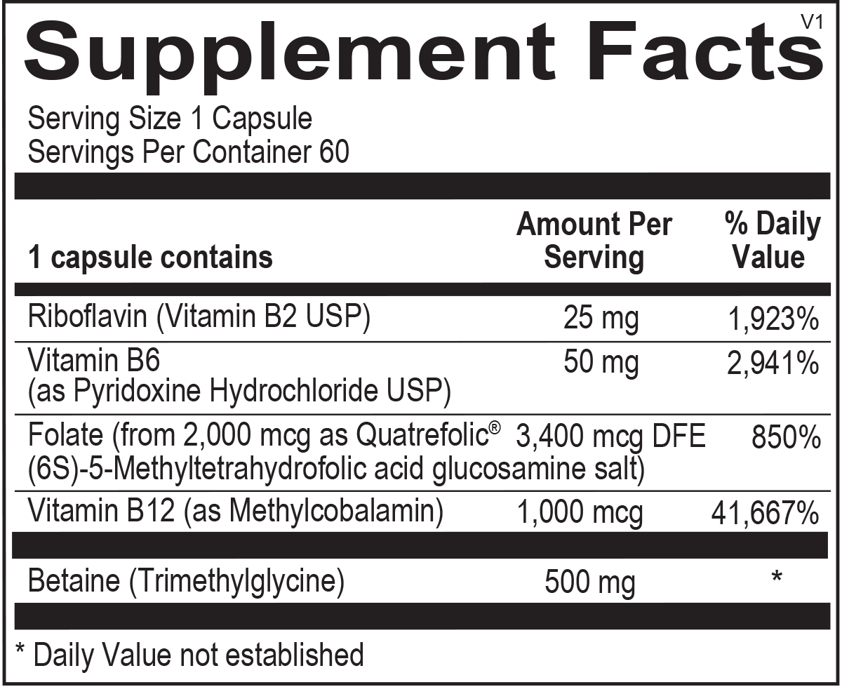 Methylation Boost | Supports Methylation, Cardiovascular Health, Homocysteine Levels, DNA Repair